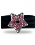 Dubois Cheval Sparkly Pink Star Crop Charm