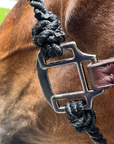 Dziasport Happy Horse Hybrid Halter, Brown