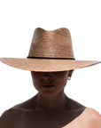 Ellsworth Midi Brim Sun Hat, Brown