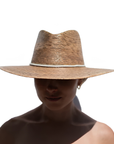 Ellsworth Midi Brim Sun Hat, Brown
