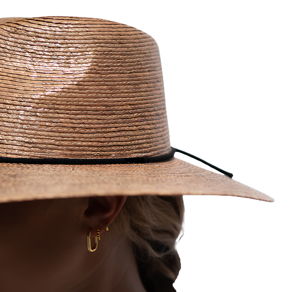 Ellsworth Midi Brim Sun Hat, Brown
