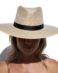 Ellsworth Midi Brim Sun Hat, Tan