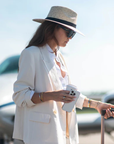 Ellsworth Midi Brim Sun Hat, Tan