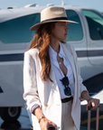 Ellsworth Midi Brim Sun Hat, Tan