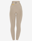 Equestro Women's Classic Full Grip Riding Leggings, Oxford Tan