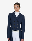 Equestro Women's Competition Dressage Tailcoat, Navy