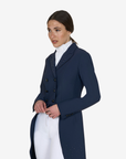 Equestro Women's Competition Dressage Tailcoat, Navy