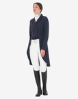Equestro Women's Competition Dressage Tailcoat, Navy Blazer