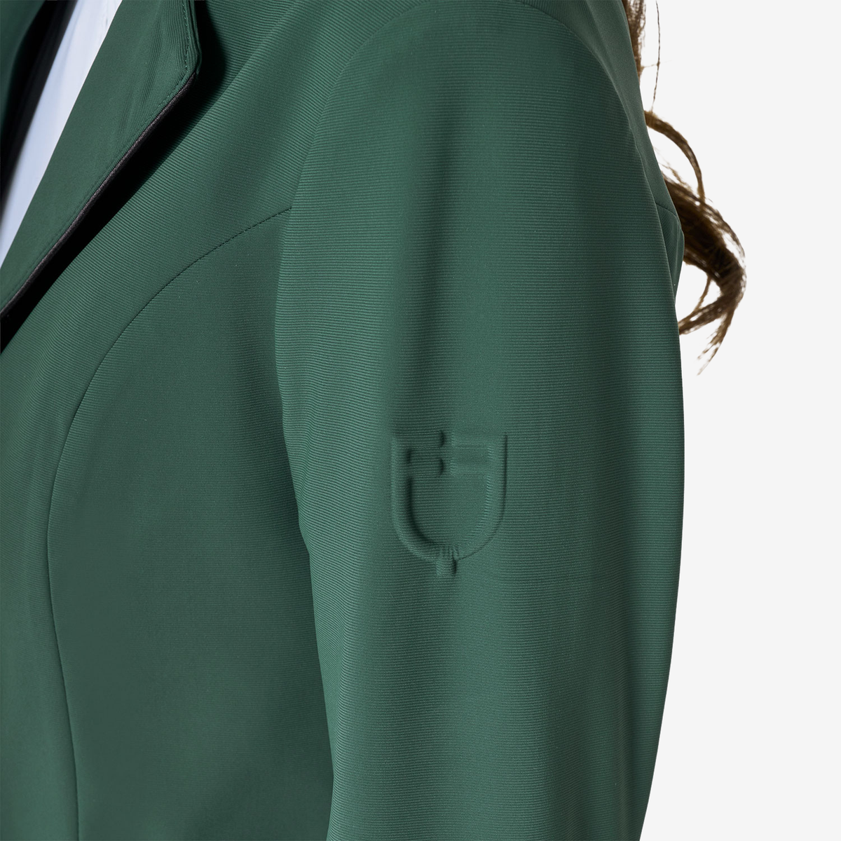 Equestro Women's Competition Riding Jacket, Pine Grove