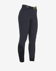 Equestro Women's Donna Modello Zenda Knee Grip Breeches, Navy Blazer