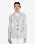 Equestro Women's Girasol Competition Riding Jacket, Harbor Mist