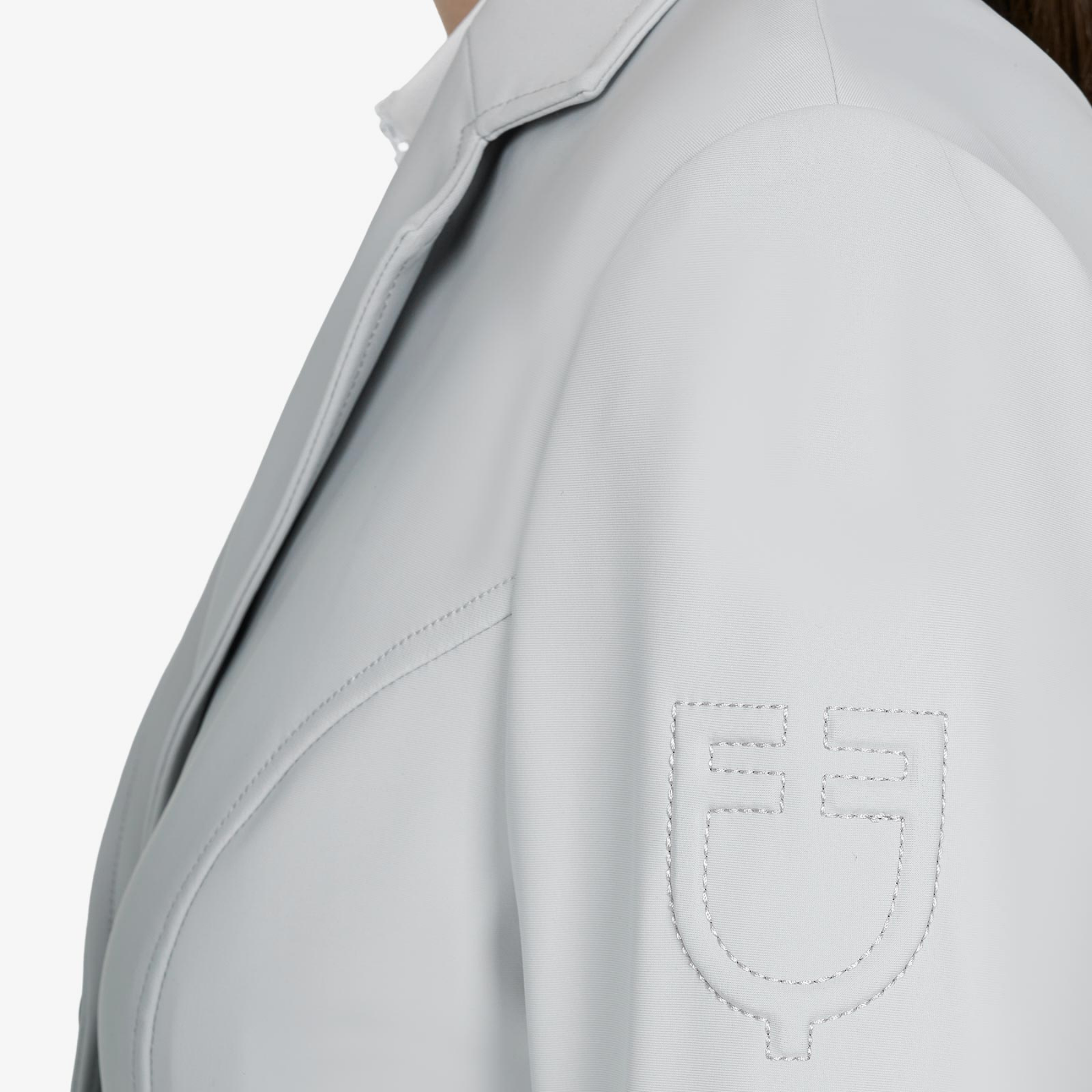 Equestro Women's Girasol Competition Riding Jacket, Harbor Mist