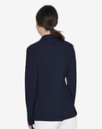 Equestro Women's Girasol Competition Riding Jacket, Navy Blazer