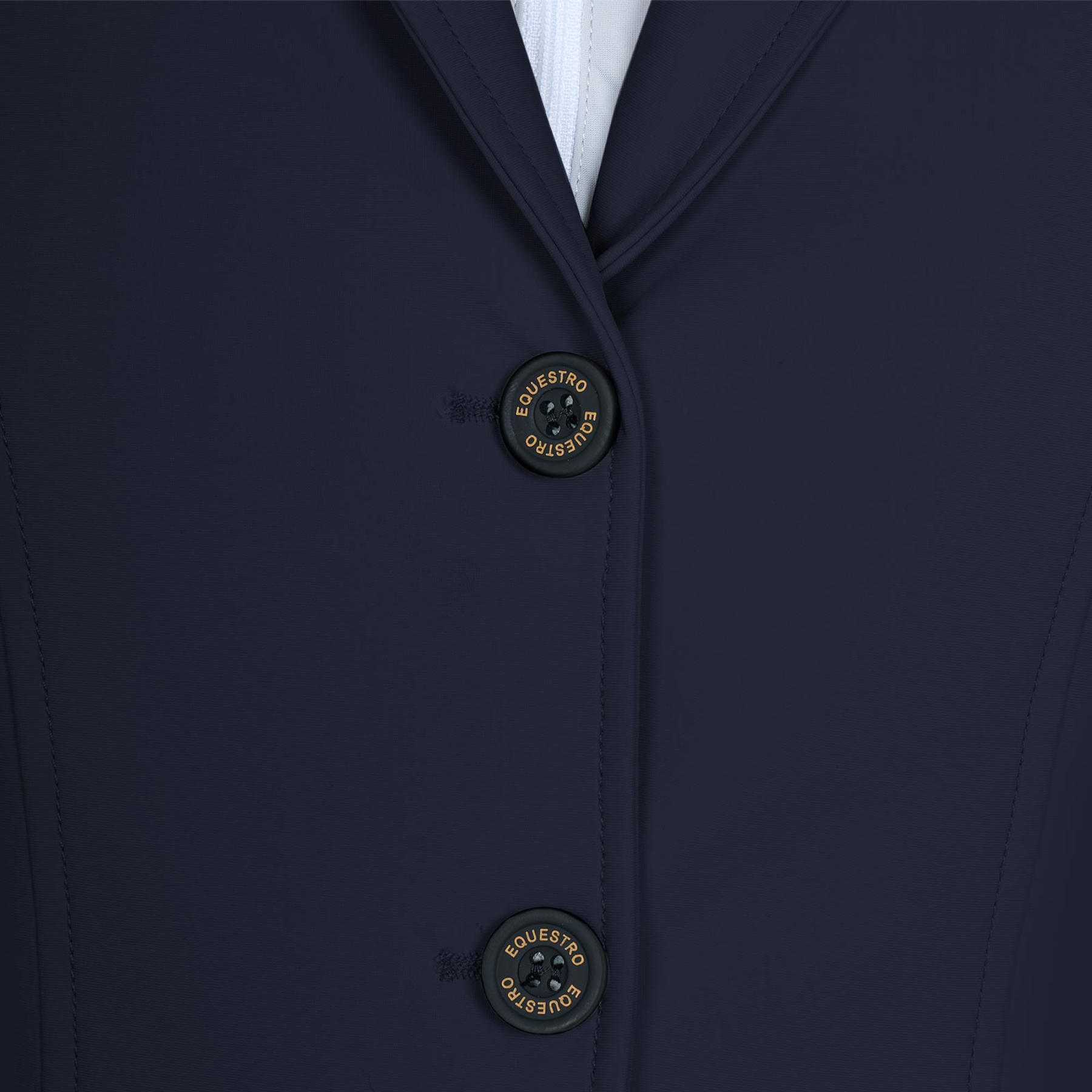 Equestro Women's Girasol Competition Riding Jacket, Navy Blazer
