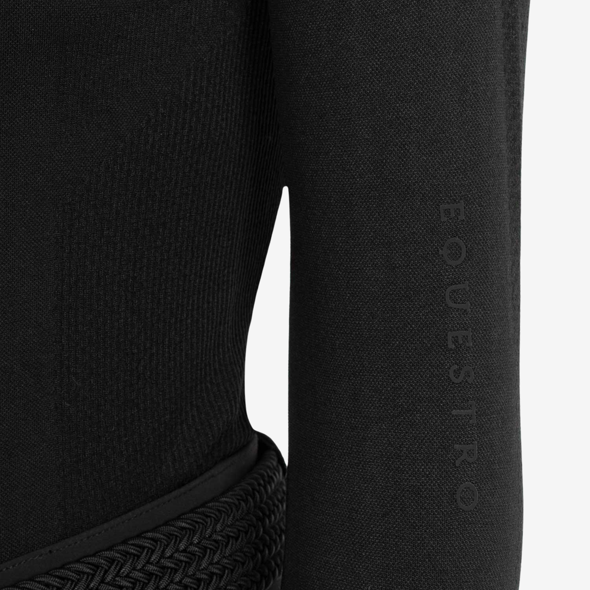 Equestro Women's Technical Knit Long Sleeve Training Shirt w/ 1/4 Zip, Black