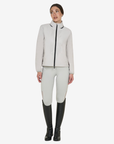 Equestro Women's Windbreaker Nylon Jacket, Harbor Mist
