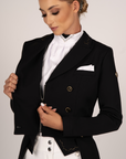 Fair Play Ladies Dressage Tailcoat NADINE Vintage Gold, Black