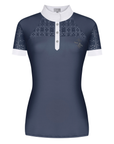 Fair Play AIKO Short Sleeve Competition Shirt, Steel Blue