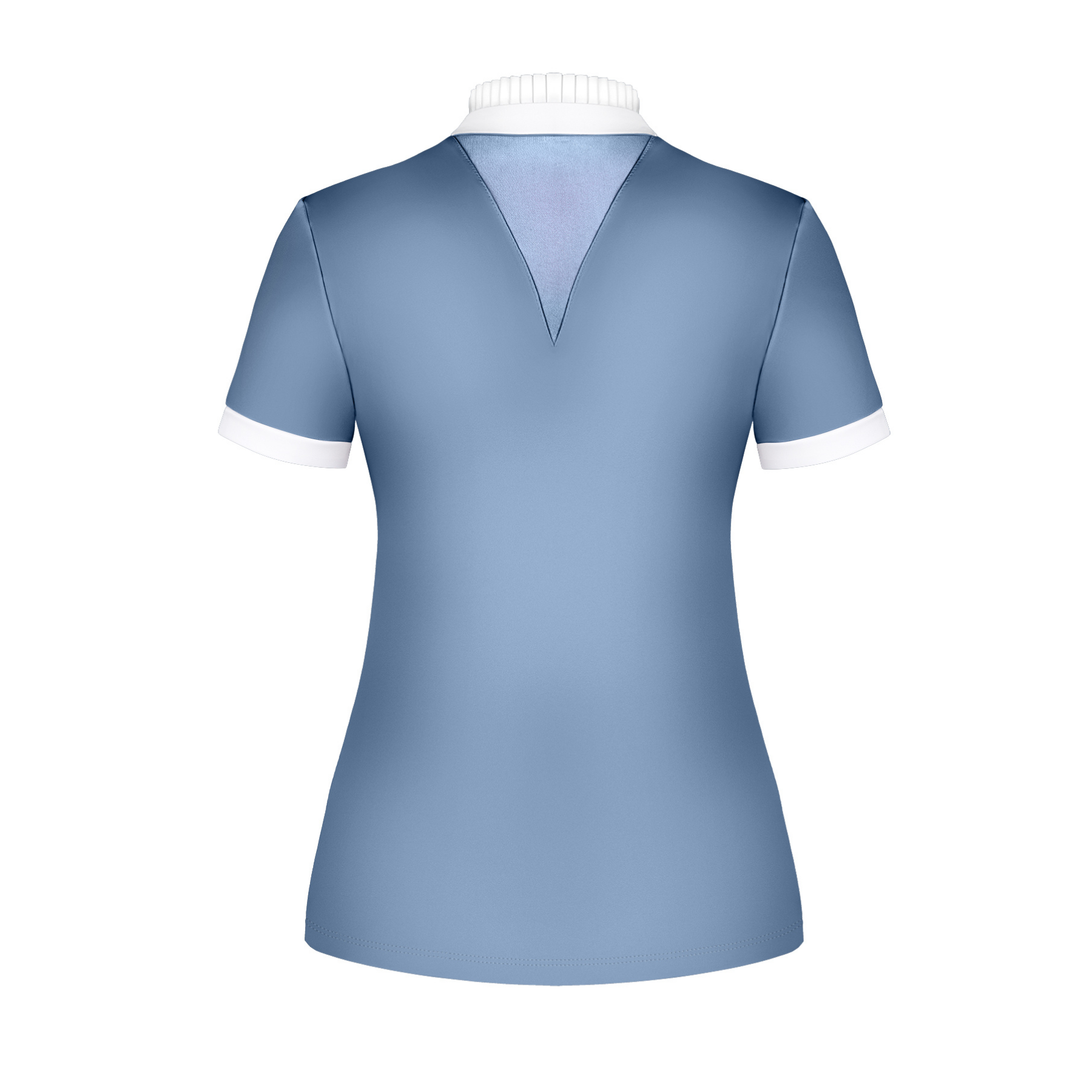 Fair Play Ladies Short Sleeve Competition Shirt SOPHIE, Misty Blue