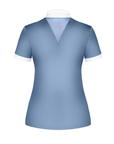 Fair Play Ladies Short Sleeve Competition Shirt SOPHIE, Misty Blue