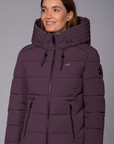 Schockemohle SPFenja Ladies Winter Coat, Deep Mauve