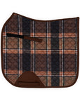 Sixteen Cypress Dressage Pad, Field Plaid & Hickory