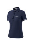 Animo Italia Brevius Ladies Short Sleeve Polo Shirt, Navy