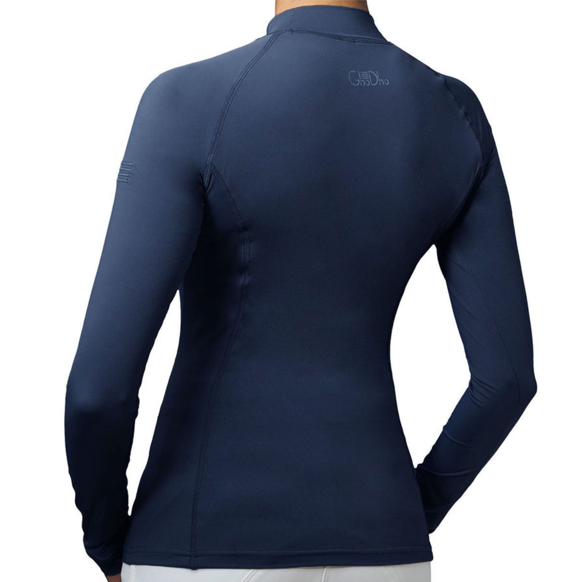 Ghodho Lyra UPF Ladies Long Sleeve Base Layer, Navy