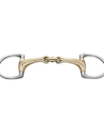 Herm Sprenger Dynamic Rs Eggbutt Bit With D-Shaped Rings 14 mm Double Jointed - Sensogan