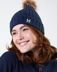 Horseware Aura Knitted Hat, Navy