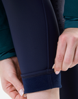 Horseware Flexfit Ladies Winter Breeches Knee Grip, Navy