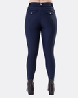 Horseware Flexfit Ladies Winter Breeches Knee Grip, Navy