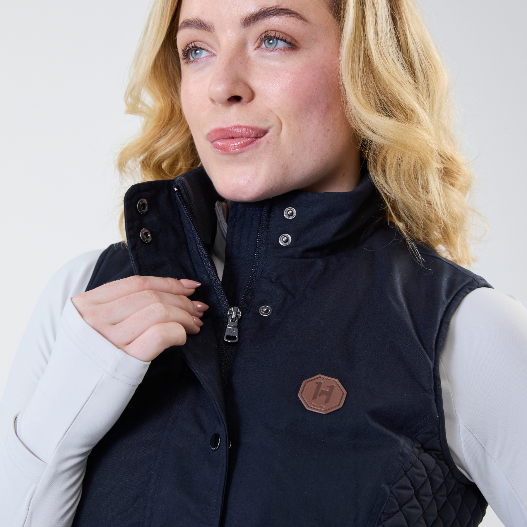 Horseware Newmarket Ladies Vest, Navy