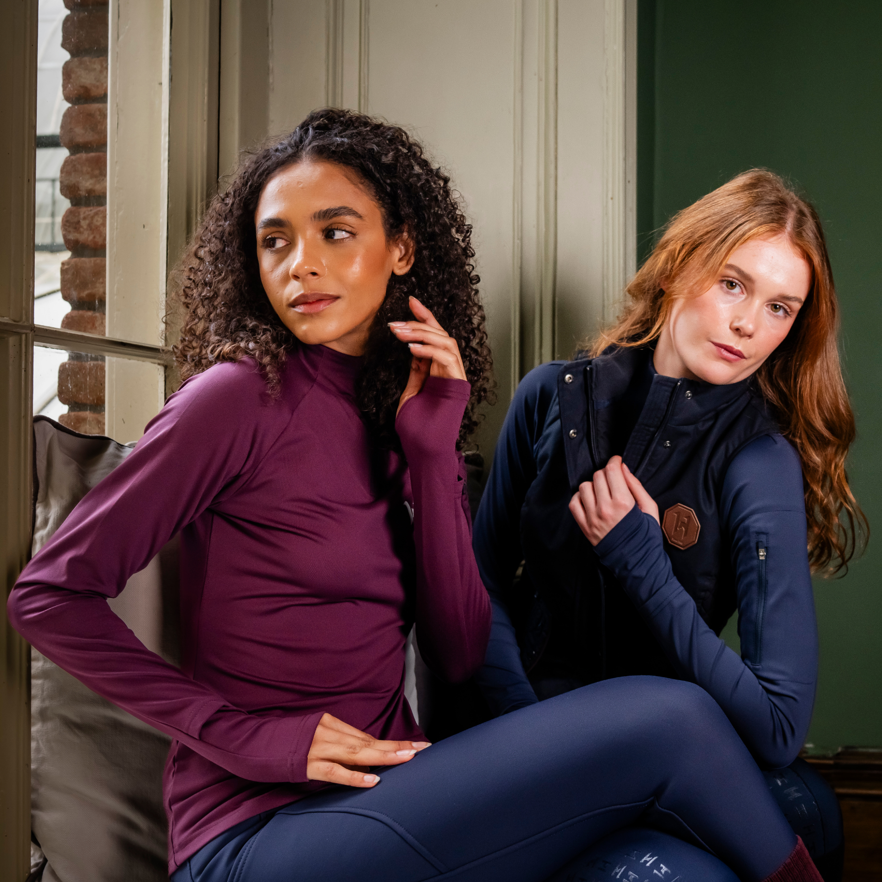 Horseware Newmarket Ladies Vest, Navy