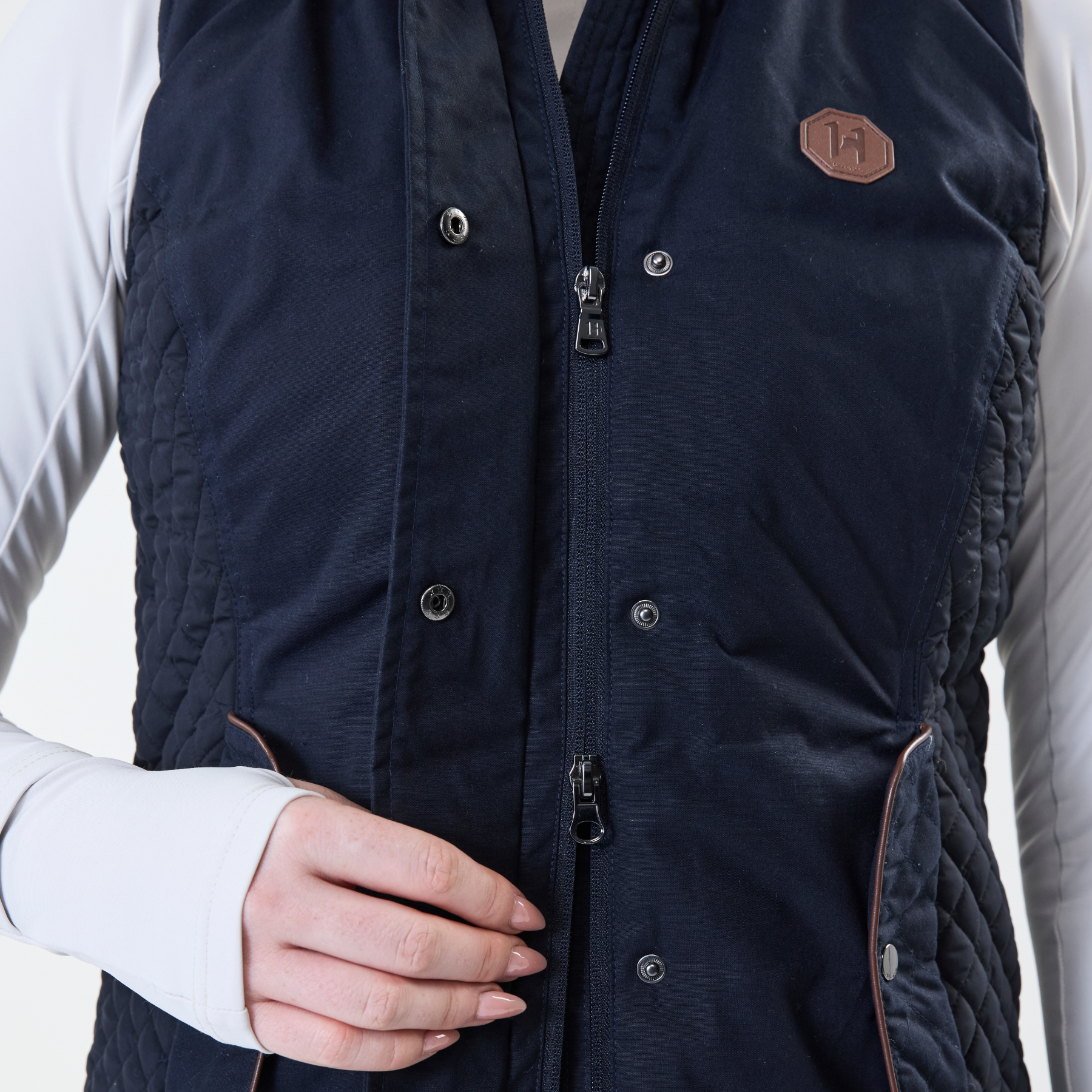 Horseware Newmarket Ladies Vest, Navy
