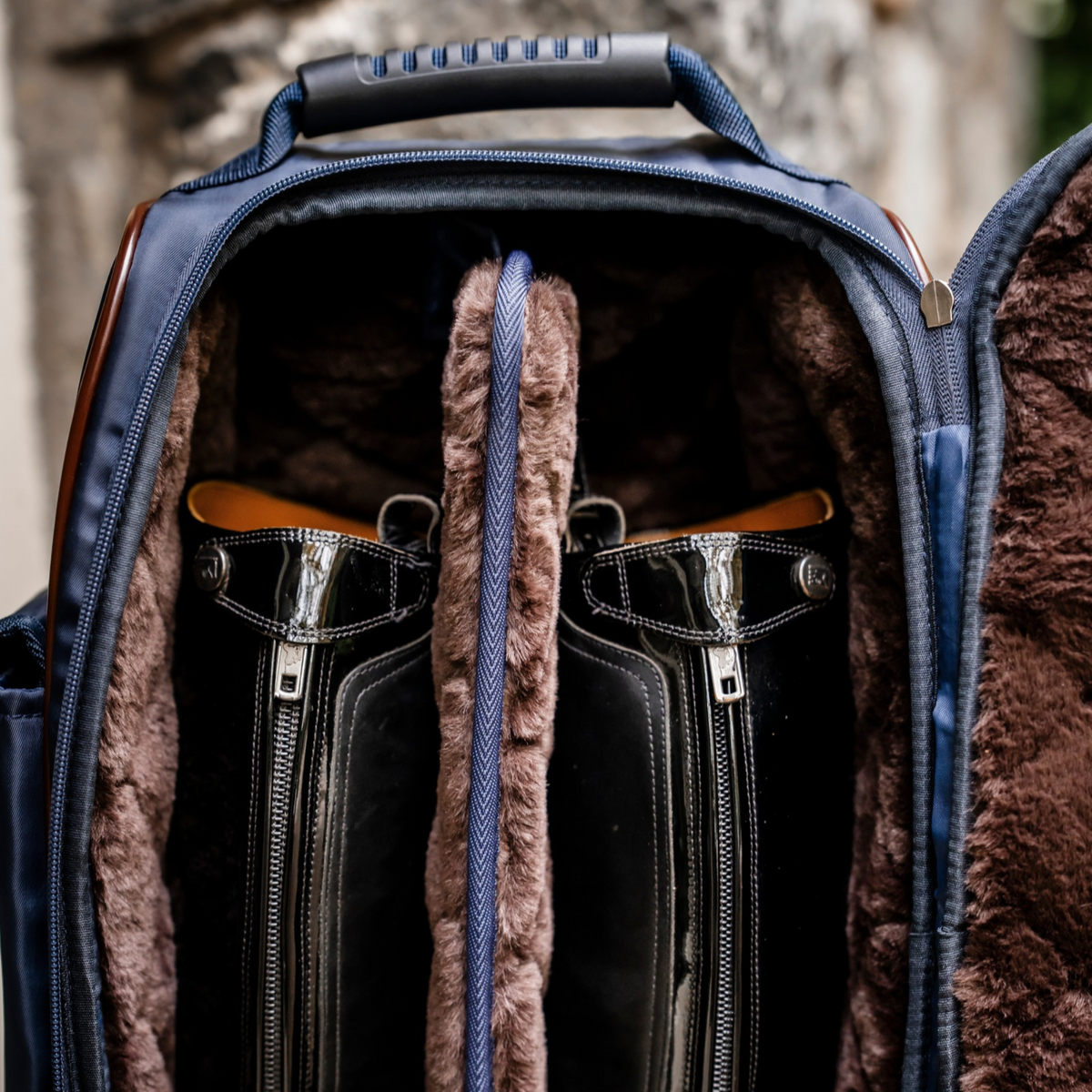Horseware Signature Boot Bag, Navy