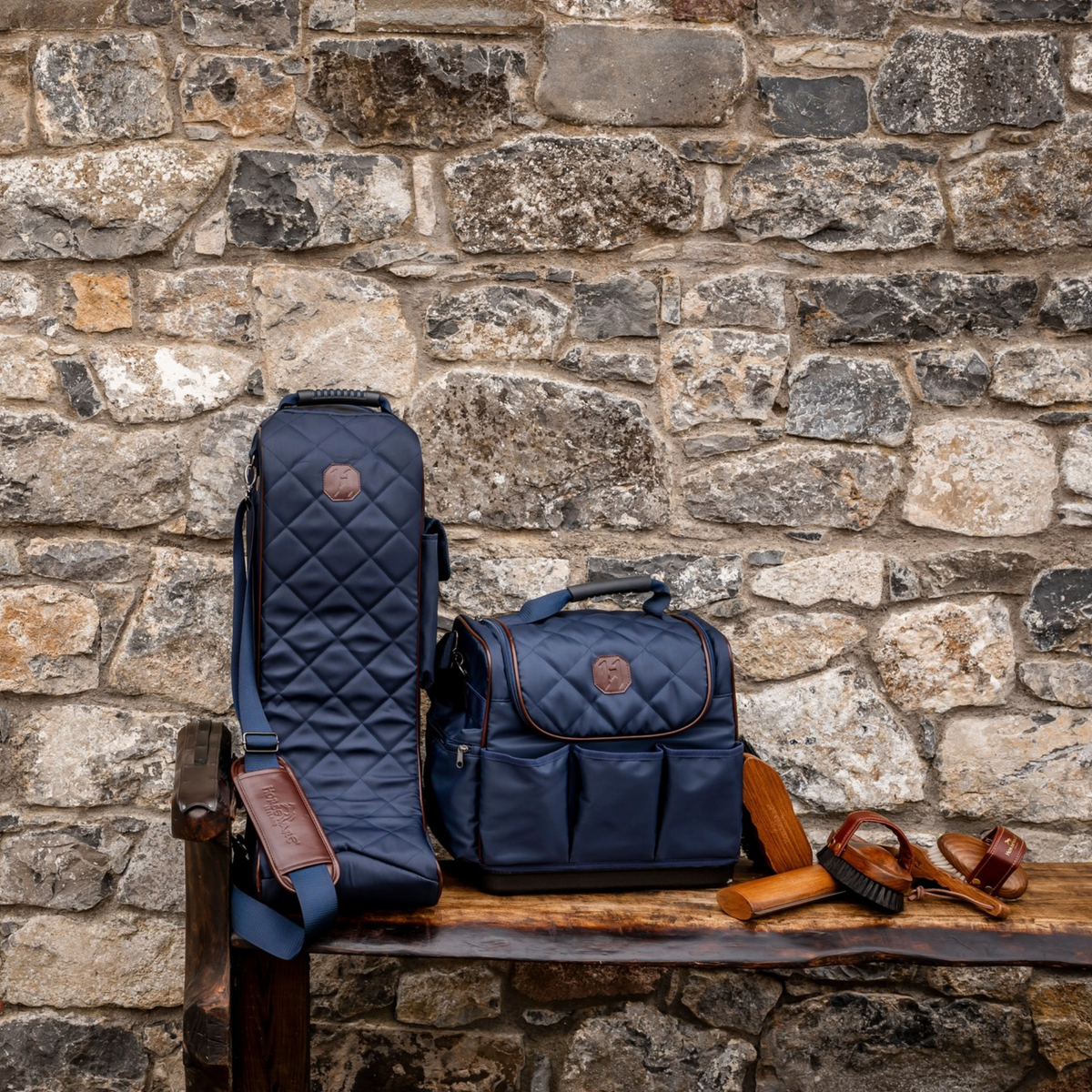 Horseware Signature Boot Bag, Navy