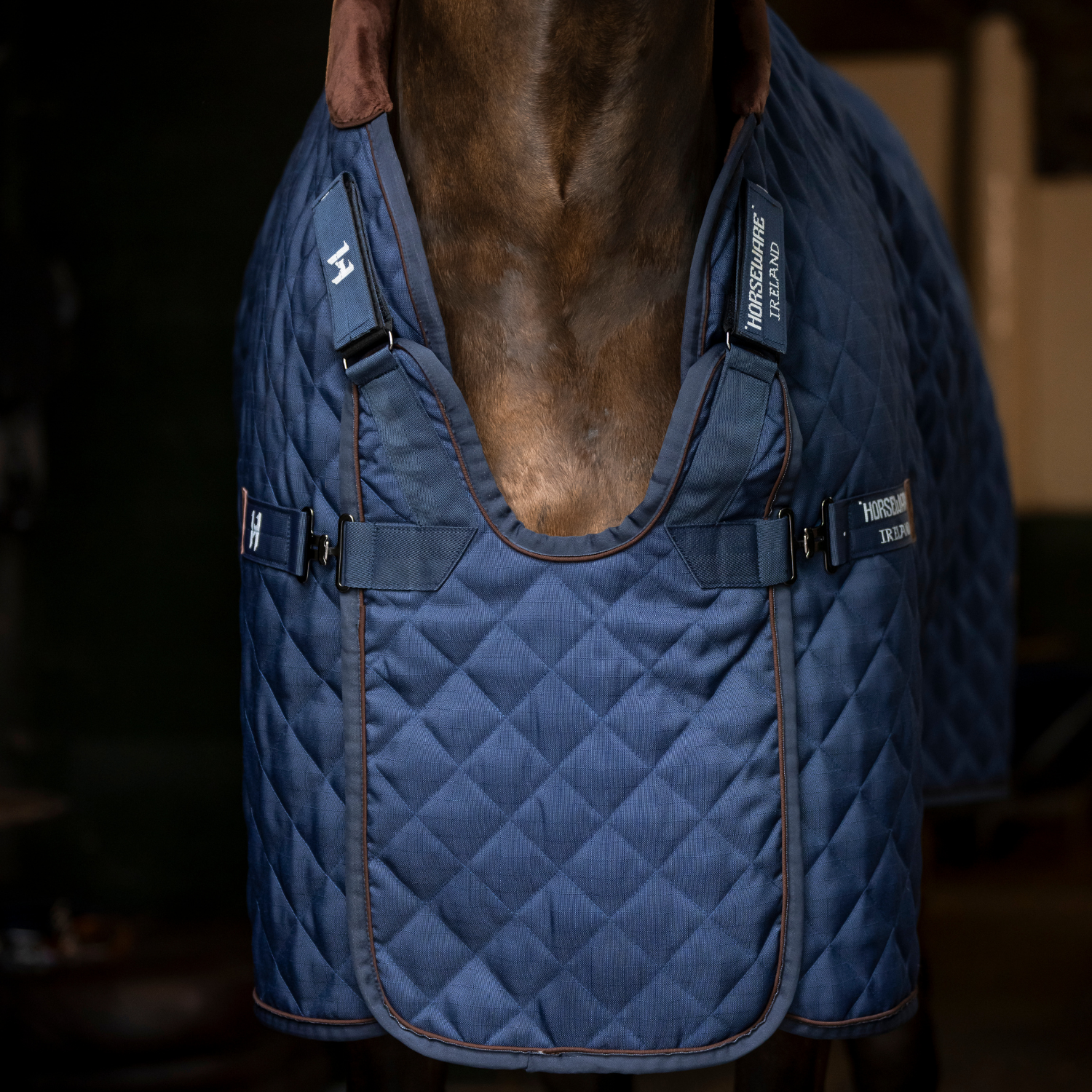 Horseware Signature Stable Rug 200g, Navy