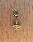 Dubois Cheval Sparkly Butterfly Braid Charm (x1)