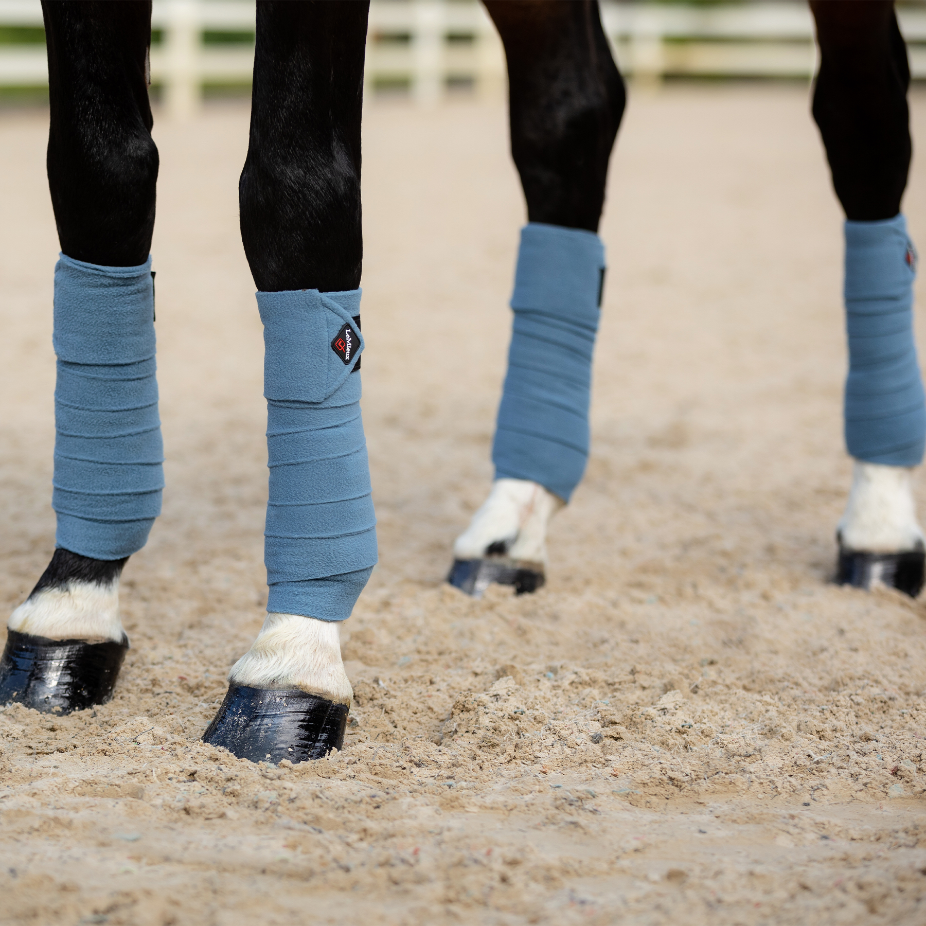 LeMieux Classic Polo Bandages, Ice Blue