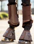 LeMieux ProShell Over Reach Boots, Brown