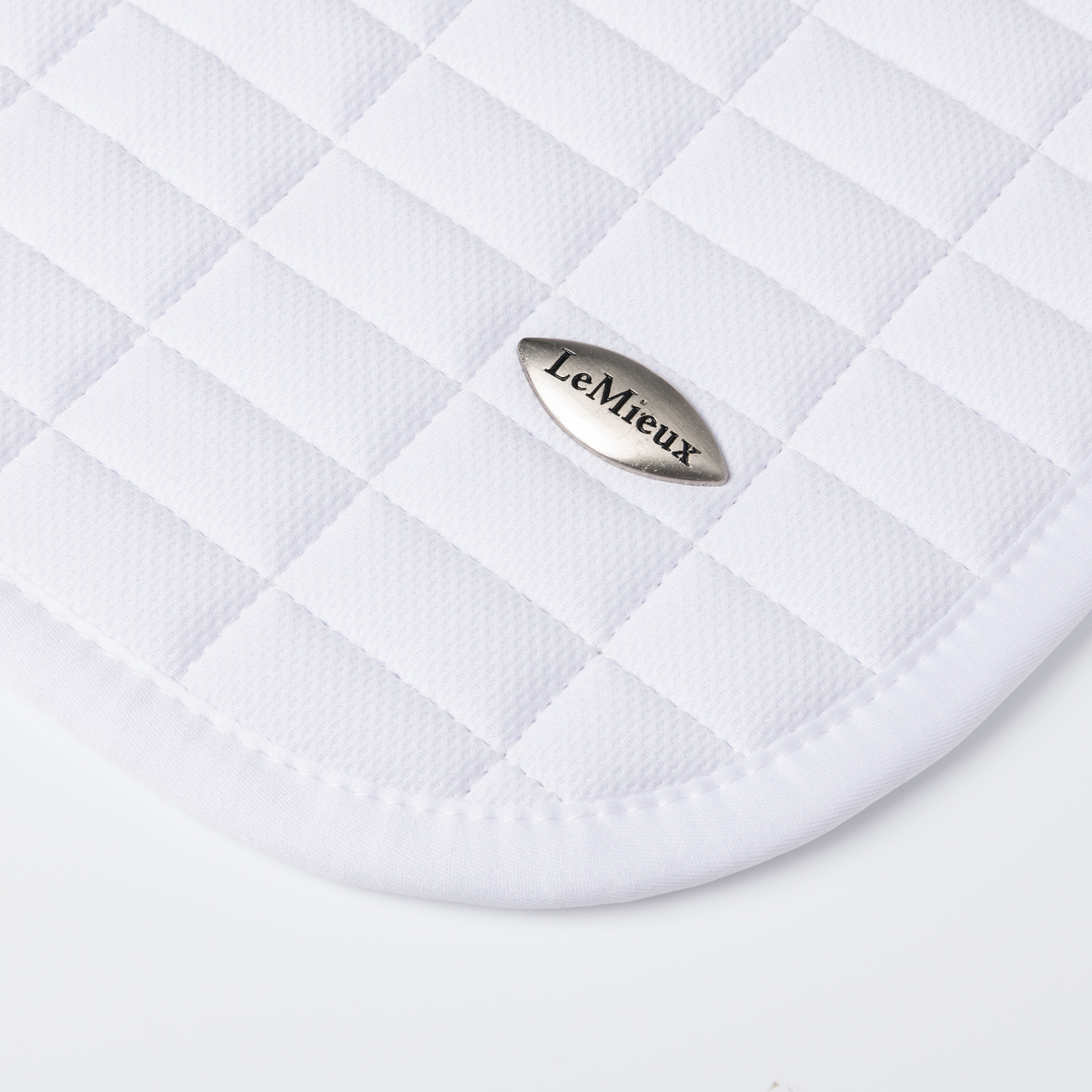 LeMieux Self Cool Close Contact Saddle Pad, Arctic White