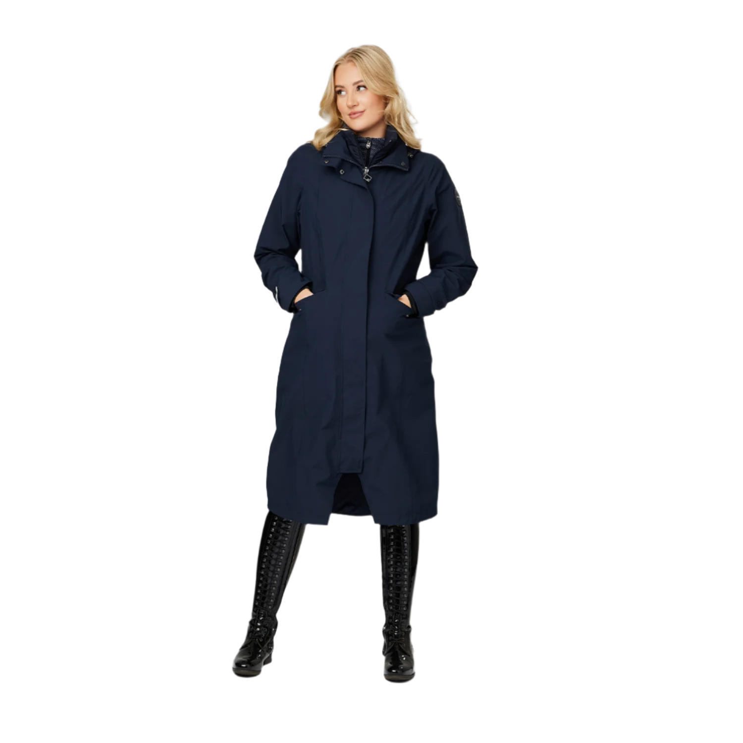 LeMieux Amelie Ladies Lightweight Riding Coat, Navy