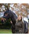 LeMieux Suede Dressage Saddle Pad, Alpine