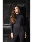 LeMieux Ladies Long Sleeve Classic Base Layer, Cinder