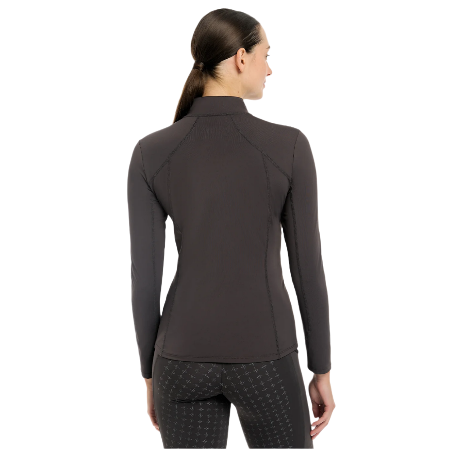 LeMieux Ladies Long Sleeve Classic Base Layer, Cinder