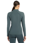 LeMieux Ladies Long Sleeve Classic Base Layer, Petrol