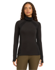 LeMieux Sara Snood Ladies Long Sleeve Base Layer, Black