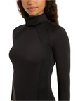 LeMieux Sara Snood Ladies Long Sleeve Base Layer, Black