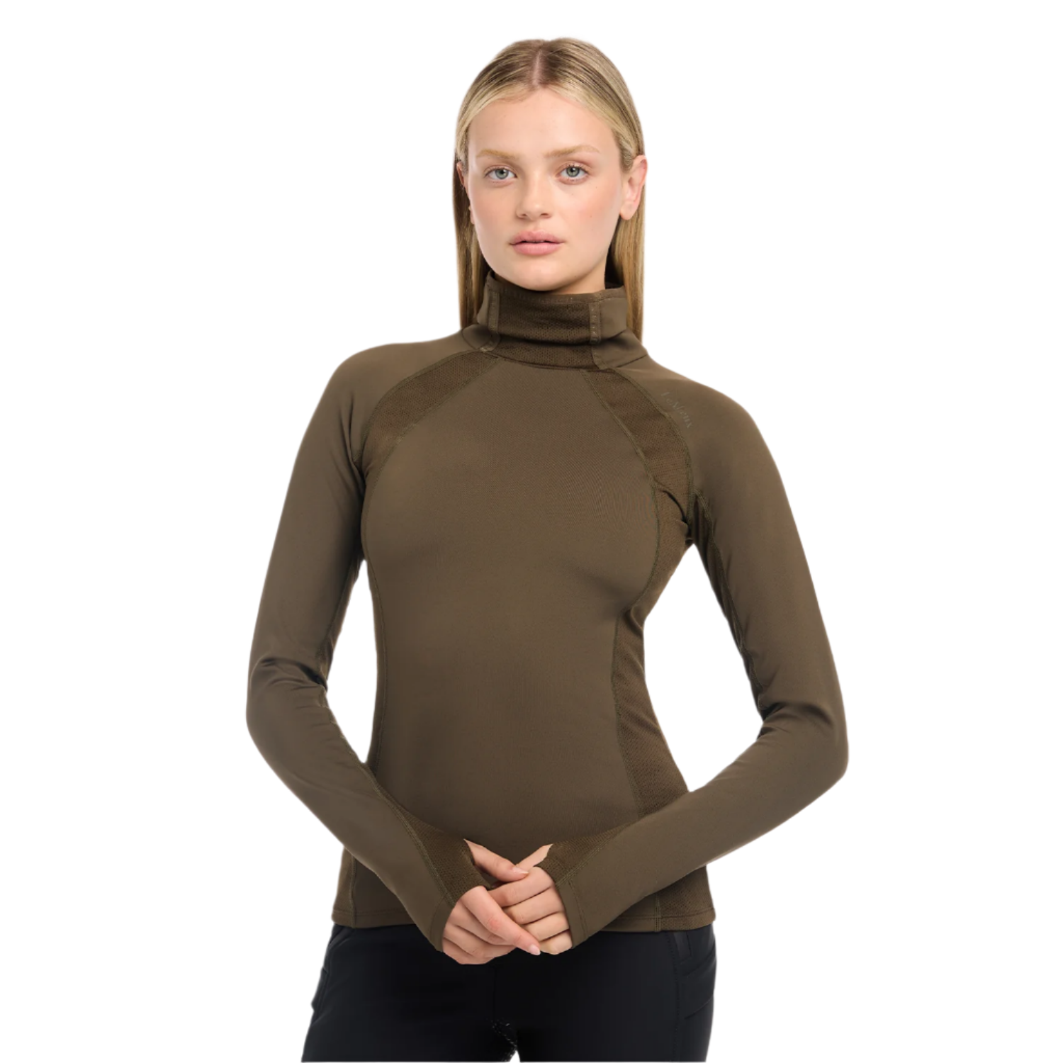 LeMieux Sara Snood Ladies Long Sleeve Base Layer, Alpine